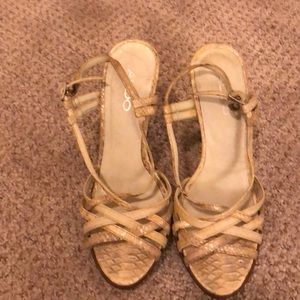 Aldo beige shoes